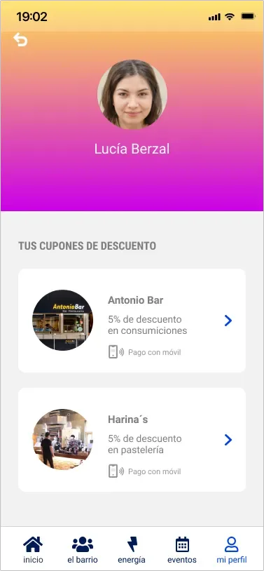 My profile